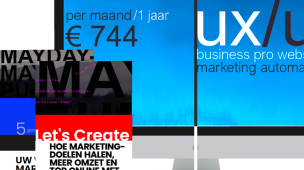 marketing/website-formule &euro; 744 per maand en 1 jaar: slaag in uw marketingdoelen